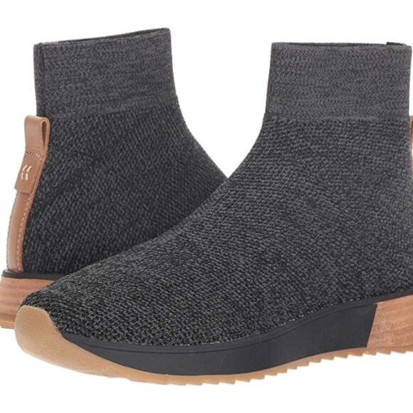 Dr. Scholl's Rainmaker Knit Booties High Top Sock Boot Sneakers size 11 Gray - Picture 12 of 12